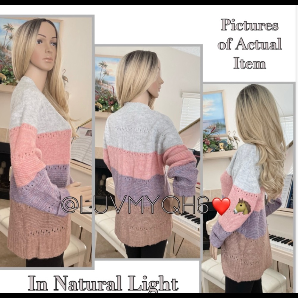 V-Neck Soft Slouchy Sweater 🎉HP🎉 - Picture 2 of 4